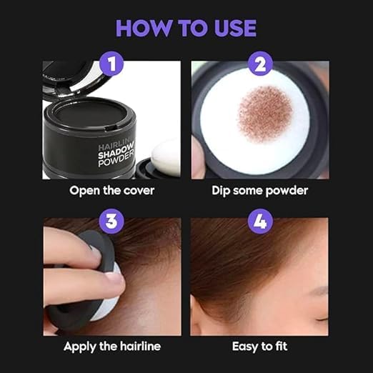 Hair Density Filler-Powder Instant Hair Root Touch Up, Hair Topper for Women and Men