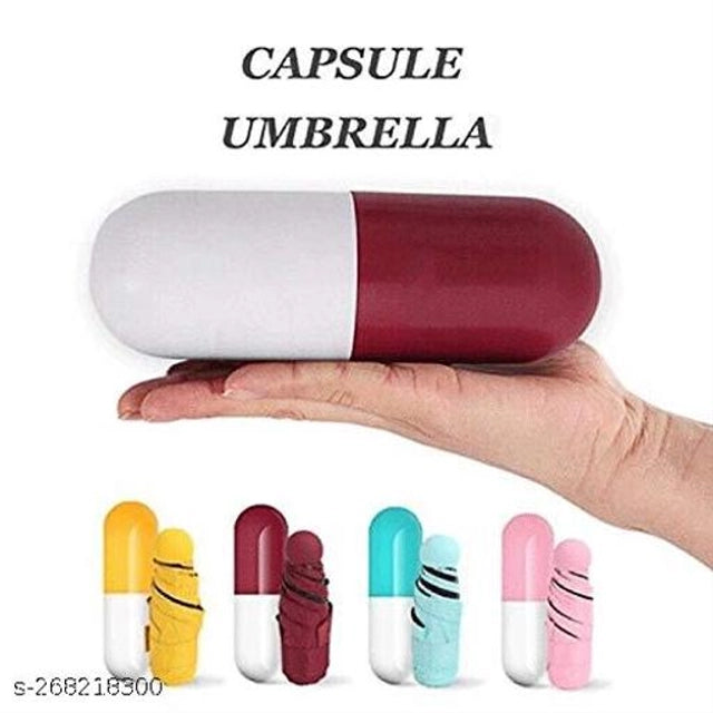 Balloxus Mini Compact Umbrella (Assorted, Pack of 1)